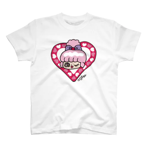 プエちゃん❤︎ハート Regular Fit T-Shirt