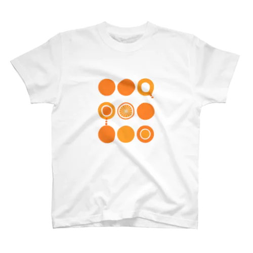 オレンジ 티셔츠