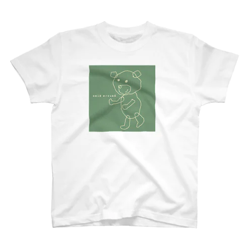 walk around グリーン スタンダードTシャツ