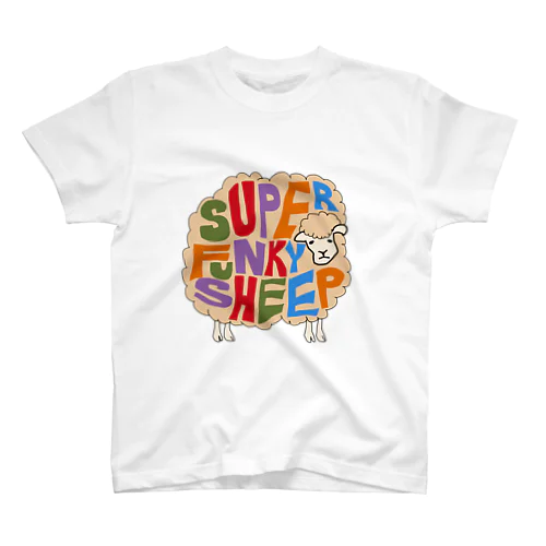 SUPER FUNKY SHEEP スタンダードTシャツ