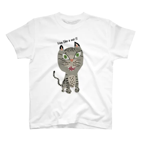 キジトラ猫のニャントくん スタンダードTシャツ