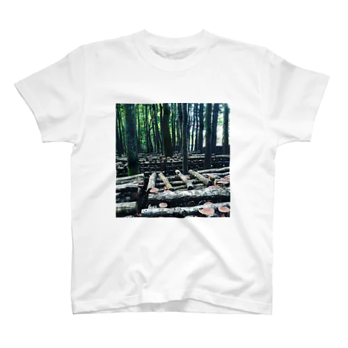 椎茸の栽培tシャツ Regular Fit T-Shirt