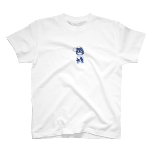 水色 かわいい スマホケース！ Regular Fit T-Shirt