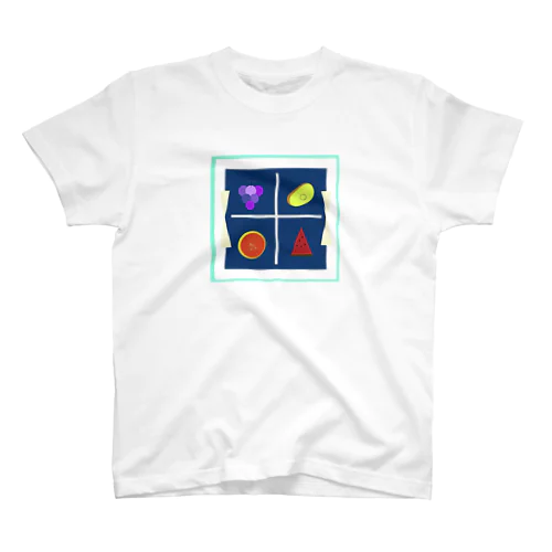 Window fruit 🍇🍊🥝🍉☀️ スタンダードTシャツ