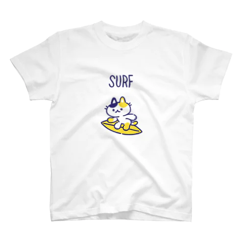 SURFねこ Regular Fit T-Shirt