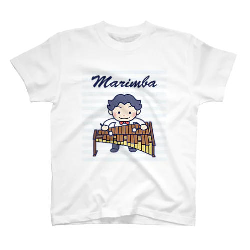 人生は音楽だ 〜マリンバ編〜 Regular Fit T-Shirt