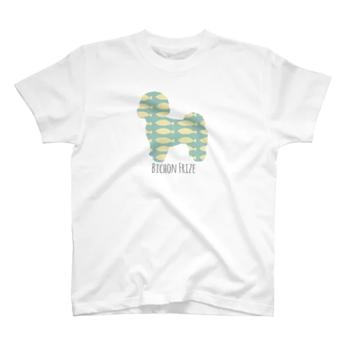 おさかな犬　ピジョンフリーゼ Regular Fit T-Shirt