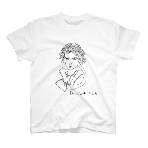 ベートーヴェン  -音楽の偉人シリーズ- Regular Fit T-Shirt