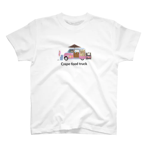 キッチンカー　クレープ屋さん スタンダードTシャツ