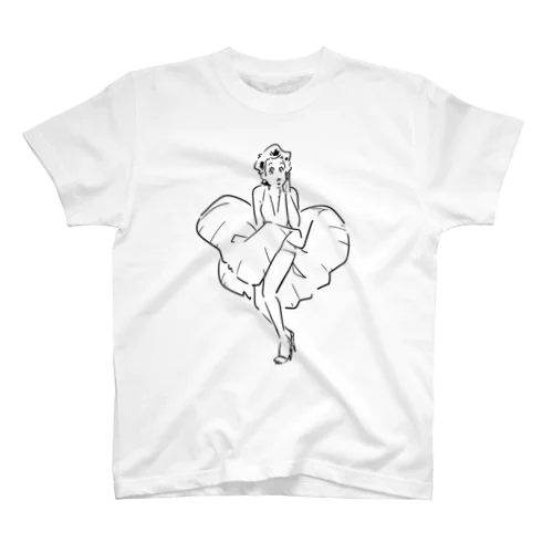 マリリン・モンロー（Marilyn Monroe) Regular Fit T-Shirt