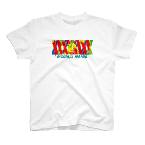 【KJデザイン】 MEGALO MANIA-001-EX #MGLMNA スタンダードTシャツ