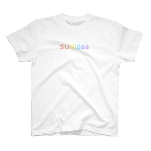 SUNidea　虹ロゴ Regular Fit T-Shirt