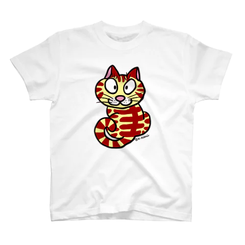 見返り猫 Regular Fit T-Shirt