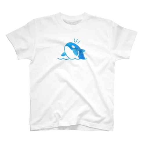 まるいシャチさん Regular Fit T-Shirt