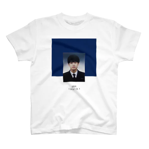 전정국 学生証 Regular Fit T-Shirt