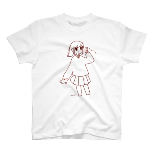 いぇーい。 スタンダードTシャツ