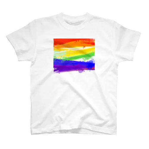 RAINBOW 虹 スタンダードTシャツ