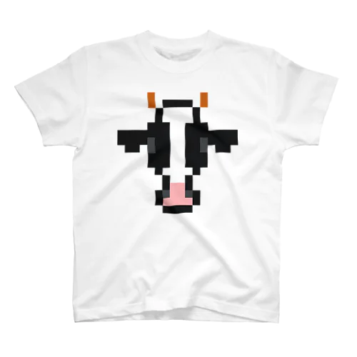 ドット絵ウシさん スタンダードTシャツ