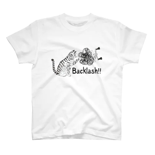 Backlash!! ネコ Regular Fit T-Shirt