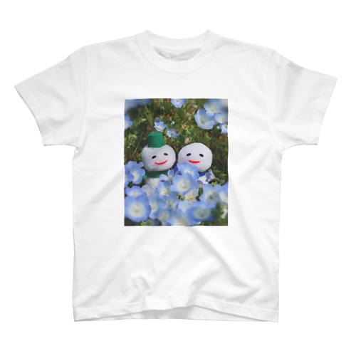 元気のない雪だるま(ネモフィラ) Regular Fit T-Shirt