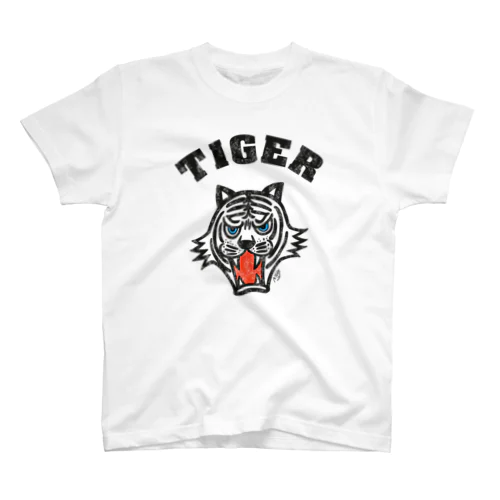TIGER（黒） Regular Fit T-Shirt