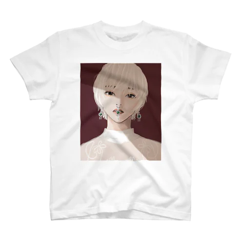 鼻ピの子 Regular Fit T-Shirt