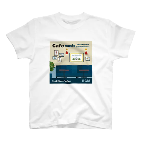 Cafe music - Relaxing place - スタンダードTシャツ