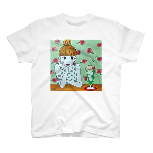 クリームソーダ・ガール スタンダードTシャツ