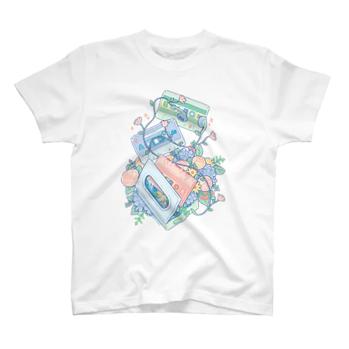 カセットテーププレーヤー スタンダードTシャツ