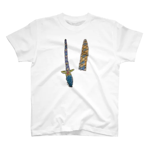 小学生が考える強い剣と鞘 Regular Fit T-Shirt