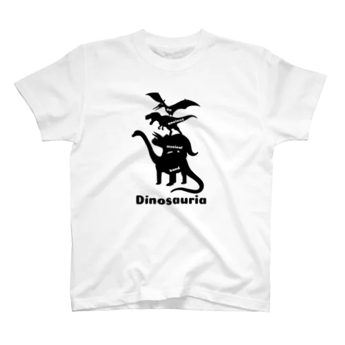 恐竜(ブレーメンの音楽隊風) Regular Fit T-Shirt