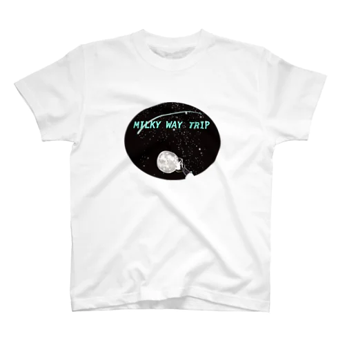 MILKY WAY TRIP(Green) Regular Fit T-Shirt