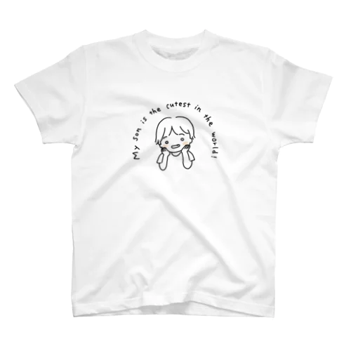 oyabakaTシャツ(息子編) Regular Fit T-Shirt