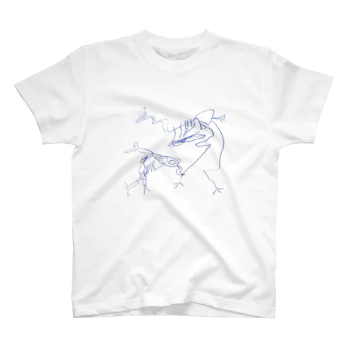 ヒクイドリとペンギンの骨 Regular Fit T-Shirt