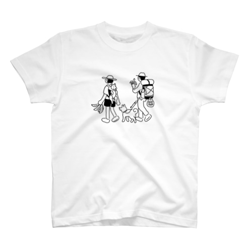 マン・ウーマン・イヌ  Regular Fit T-Shirt