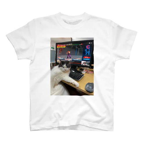 格ゲーマー猫 スタンダードTシャツ