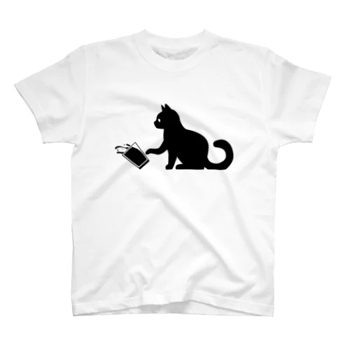 ネコのロゴ Regular Fit T-Shirt