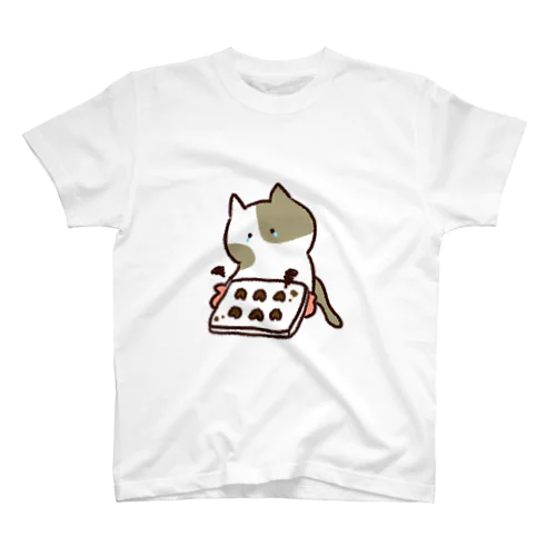 クッキーが焦げちゃった猫ちゃん スタンダードTシャツ