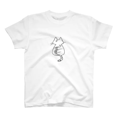 ねこ スタンダードTシャツ