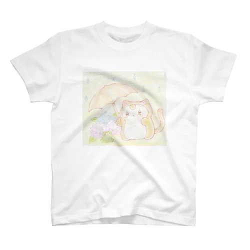 雨の日のこころとかえる スタンダードTシャツ