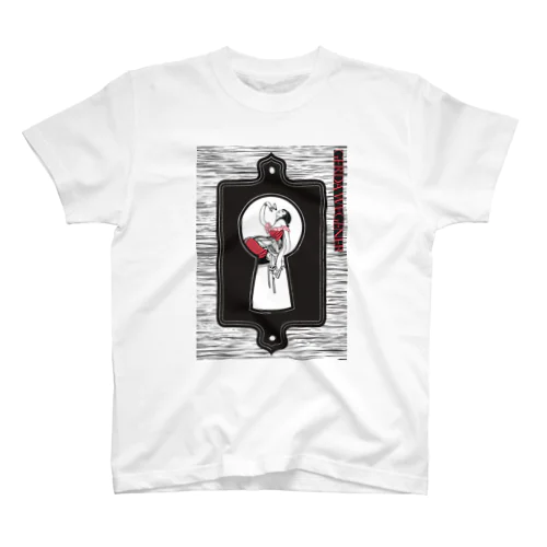 GERDA  "key hole" Regular Fit T-Shirt