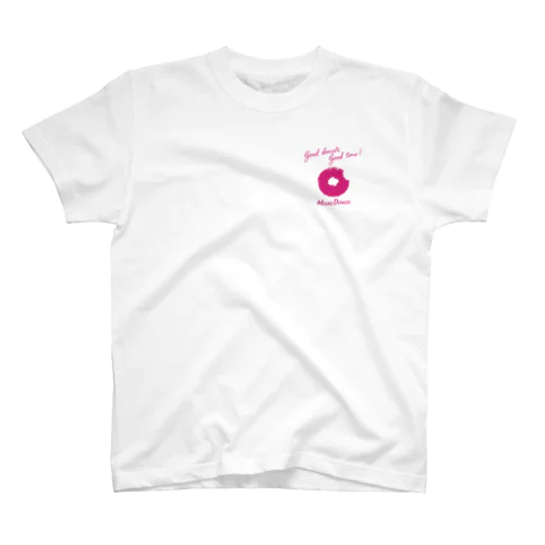 good donuts good time! ロゴTシャツ Regular Fit T-Shirt