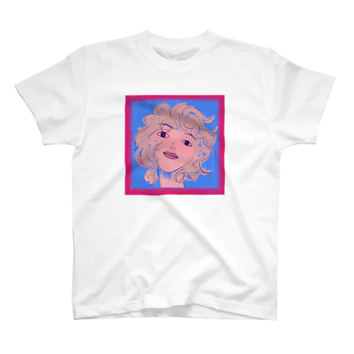 Ma&U  pink スタンダードTシャツ