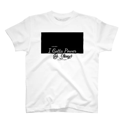 モノトーンTシャツ　ブラックandホワイト Regular Fit T-Shirt