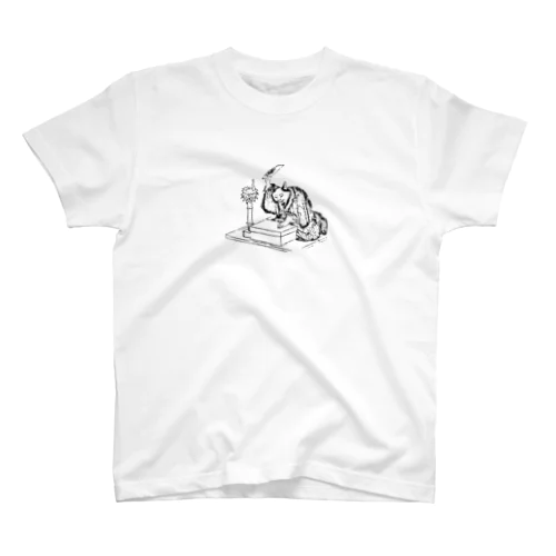 講談する猫 Regular Fit T-Shirt