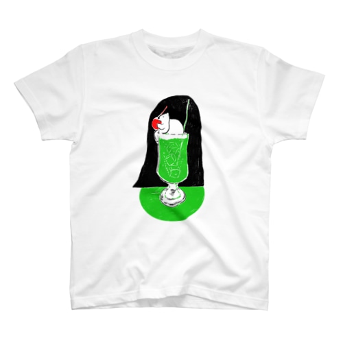 しろくまクリームソーダ Regular Fit T-Shirt