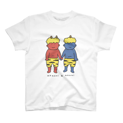 赤鬼さんと青鬼さん ｡ｏＯ 티셔츠
