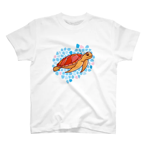 ウミガメさんの海【1】 Regular Fit T-Shirt