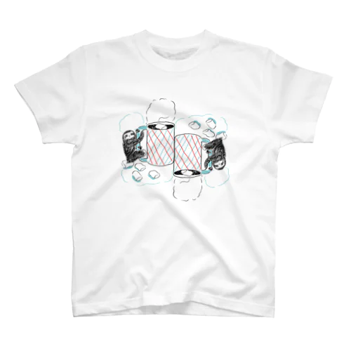 ナマケモノとマシュマロココア Regular Fit T-Shirt