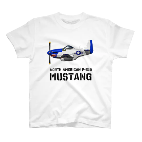 P-51Dムスタング スタンダードTシャツ